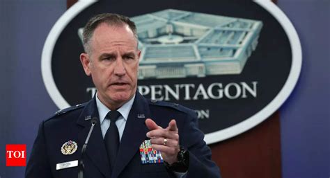 India-US relationship moving in right direction: Pentagon - Times of India