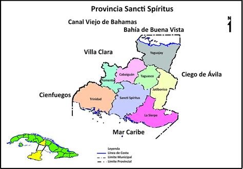 Blog de Biologia: Mapa de la provincia de Sancti Spiritus, Cuba