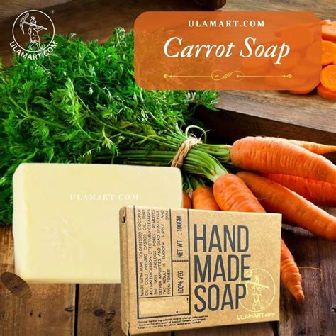 Carrot Soap - Beta Carotene Rich | Skin Brightening | Cold-Pressed ...