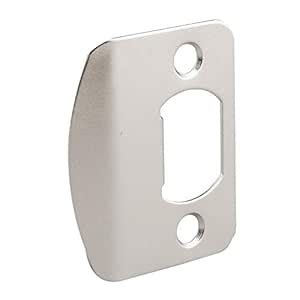 EZ-FLO 57864 Universal Door Latch Restorer Full Lip Strike Round Corner ...