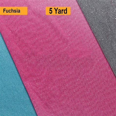 Dazzler Sheer Tie Dye Poly Mesh Fabric, Count: 5 Yards, Color: Fuchsia ...