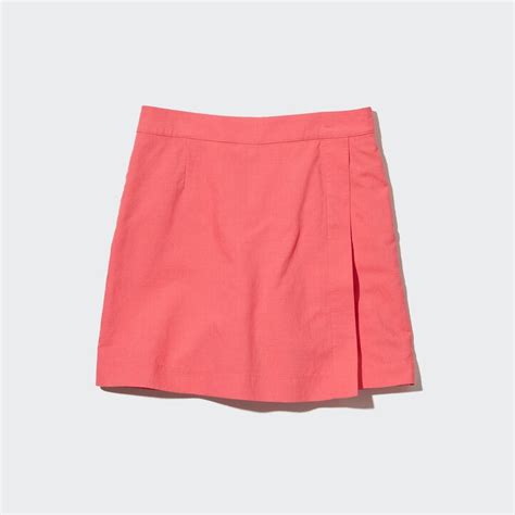 Uniqlo Linen Blend Skort Website Online Shopping - Uniqlo Women Dresses ...