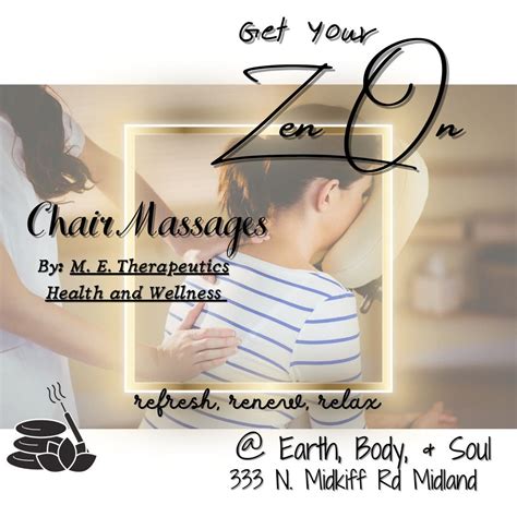 Jul 16 | Walk-In Mini Massages | Odessa, TX Patch
