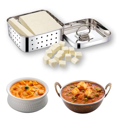 Stainless Steel Paneer Maker Mould – Excellium