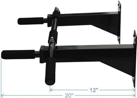 Buy KLB Sport Heavy Duty Wall Mount Pull Up Bar/Chin Up Bar Online at ...