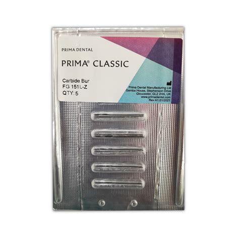 Prima Dental Zekrya Oral Surgery Bur 151L-Z (Pack of 5) – Dental Prod