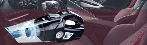 Oshotto 3-in-1 (OSHO-103/BL) Tire Inflator Portable Car Vacuum Cleaner ...