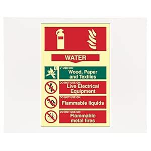 Water use on, do not use on Sign Sticker, Waterproof Sticker Signage ...