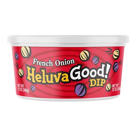 Heluva Good! French Onion Dip, 12 oz - Perfect for Chips and Snacks ...