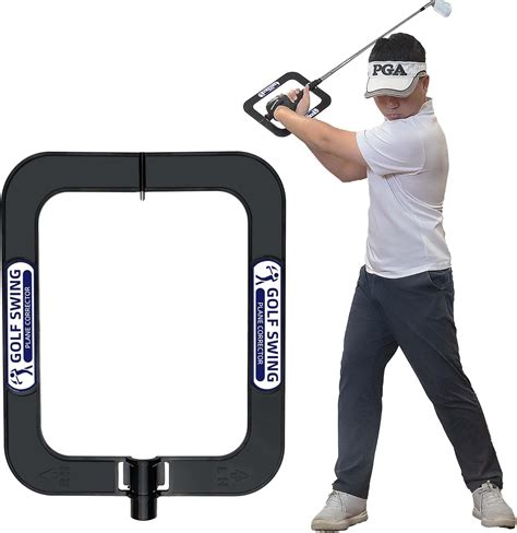 Amazon.com : THE GOLFER STORE Golf Swing Trainer Plane Corrector, Golf ...