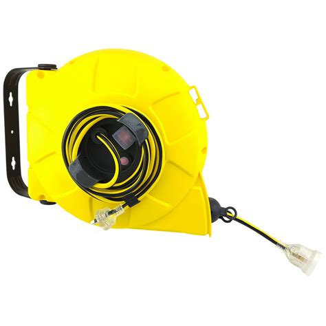 Ultracharge 15m 10A Retractable Extension Lead Reel | Yellow ...