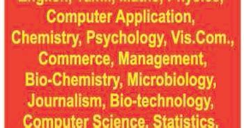 AEC Chennai Biochemistry/Microbiology/Biotech Faculty Jobs 2019