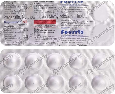 Rejunuron Nt Strip Of 10 Tablets: Uses, Side Effects, Price & Dosage ...