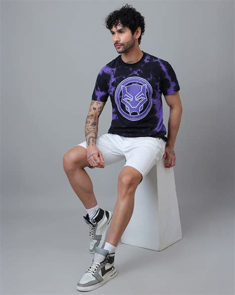Black Panther Printed Regular Fit Tshirt For Men – Free Authority