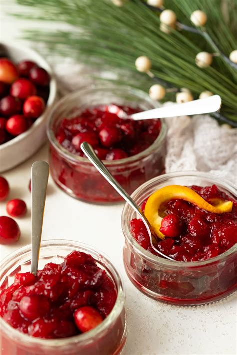 Homemade Cranberry Orange Sauce - Bright-Eyed Baker