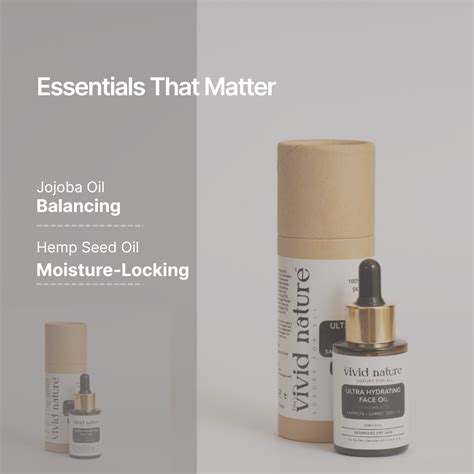 Ultra Hydrating Face Oil For Dry Skin- Best Face Oil Organic – Vivid Nature