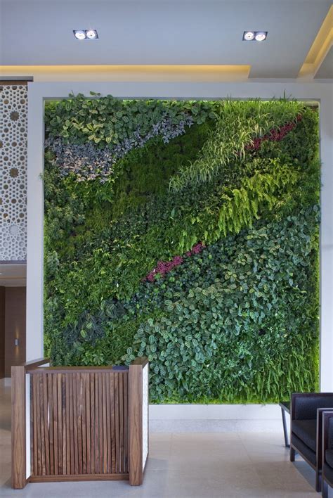 Green Wall | Vertical garden indoor, Green wall design, Vertical garden