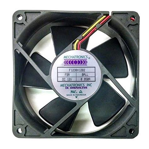 Buy Mechatronics 12V Fans with Locked Rotor Alarm Signal (120x38mm ...