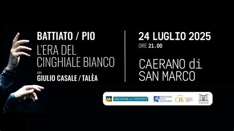 FRANCO BATTIATO/GIUSTO PIO - LERA DEL CINGHIALE BIANCO - ORV & Giulio ...