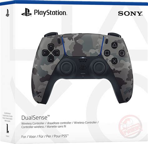 PlayStation 5 DualSense Controller - Grey Camouflage (PS5)(New) | Buy ...