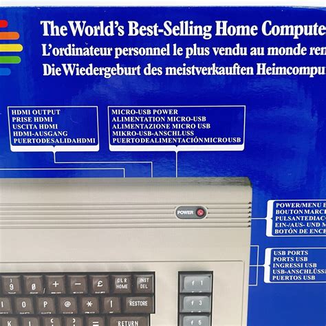 The C64 Maxi: Retro Console with 64 Games, Original India | Ubuy