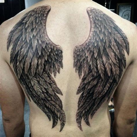 Tattoo Wings On The Back
