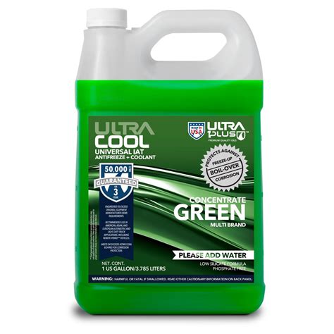 Ultra1Plus UltraCool Universal Antifreeze + Coolant Concentrate, 1 Gal ...
