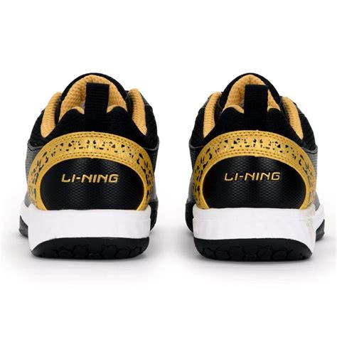 Li-Ning Ultra Power Badminton Shoes (Black/Gold) – Sportswing.in