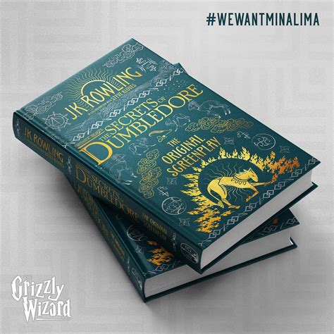 Another cover art for screenplay book. [Fanmade] : r/FantasticBeasts
