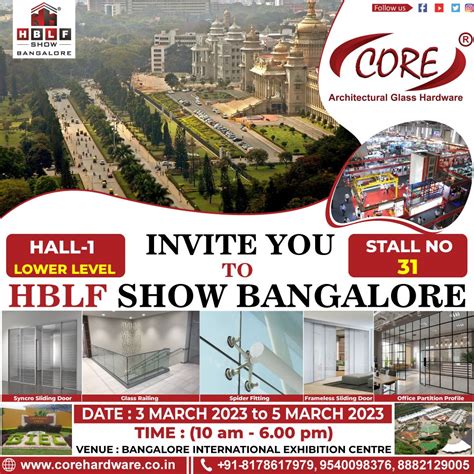 Glass Door Hardware Near Me - Core Hardware Delhi