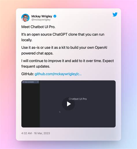 Open-Source ChatGPT UI Alternative with Chatbot UI