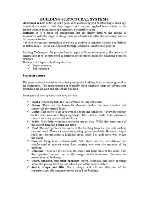 Image result for Structural Systems