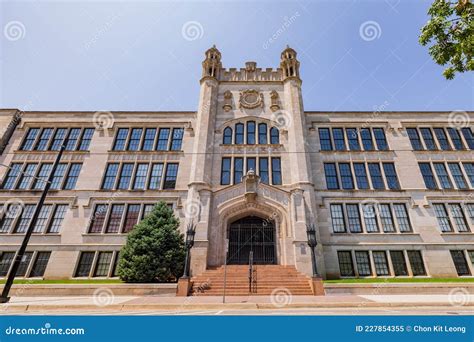 Exterior View of the Law School of Oklahoma City Univeristy Editorial ...