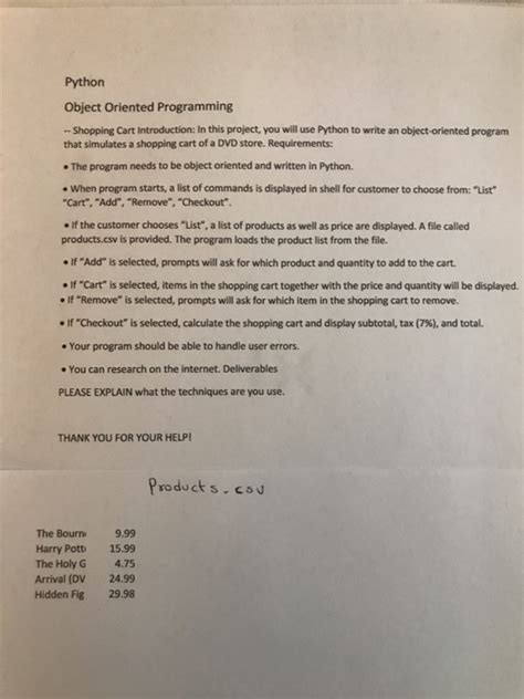 Image result for Shopping List Python Code