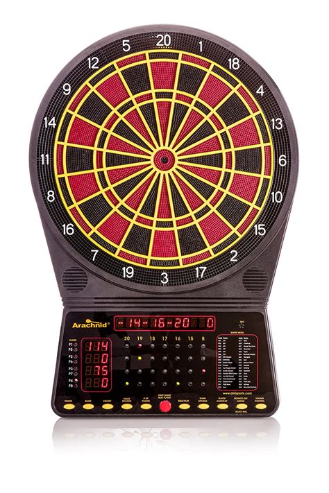 Arachnid Cricket Pro 300 Soft-Tip Electronic Dartboard Game Features 36 ...
