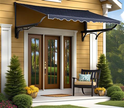 Metal Front Porch Awnings Add a Touch of Elegance to Your Home Exterior ...