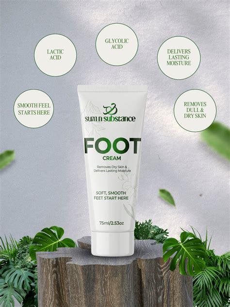 Cracked Heel Repair Foot Cream - Triple Acid Formula | Sum N Substance ...