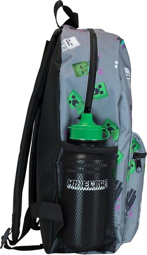 Buy Minecraft Kids Backpack Set with 4 Pieces at Ubuy India