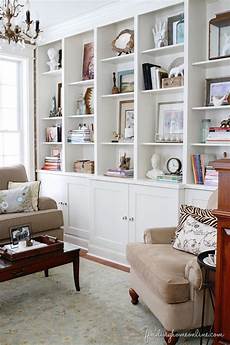 Built In Bookshelves For Living Room by Small House Solutions The Inspired Room Built In Bookshelves For Living Room
