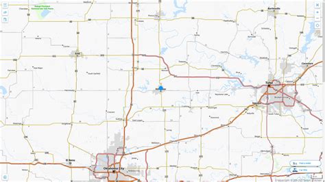 Stillwater Oklahoma Map - United States