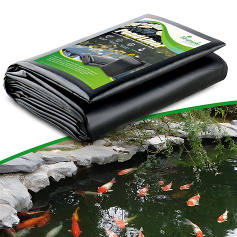 Snapklik.com : Pond Liner, 7 X 10 Ft HDPE Small Pond Liners For Outdoor ...