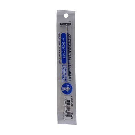 Uniball Jetstream Model: 13584 SXN-101-07 SXR-71-07 Blue ink 0.7mm gel ...