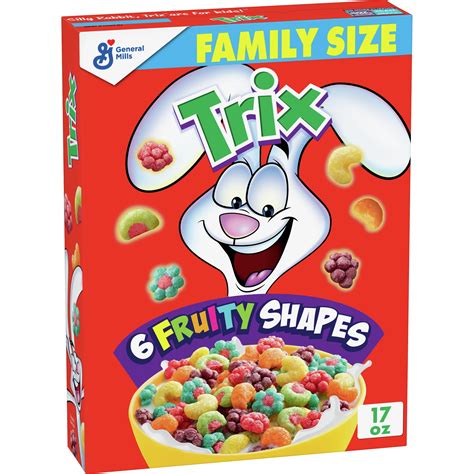 Trix, Fruit Flavored Corn Puffs Cereal, 17 oz - Walmart.com - Walmart.com