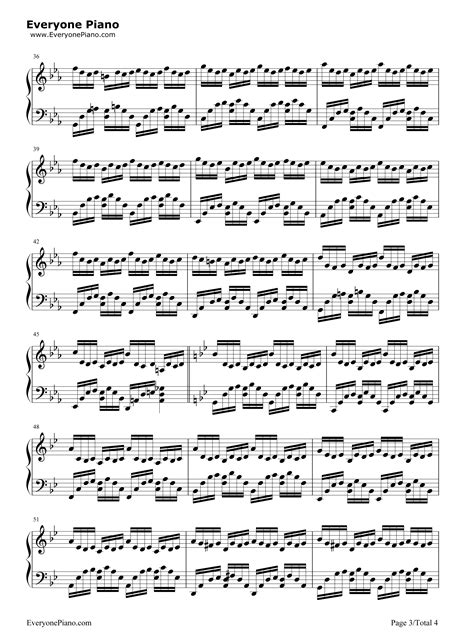 g小调的巴赫-平均律变奏曲五线谱预览3-钢琴谱文件（五线谱、双手简谱、数字谱、Midi、PDF）免费下载