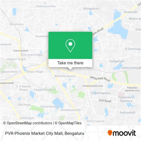 How to Get to PVR-Phoenix Market City Mall in Bengaluru by Bus or Metro?