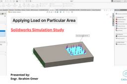 SolidWorks Tranglular Distributed Load 的图像结果