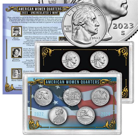 2023-S American Women Quarters Uncirculated Set