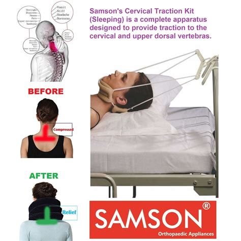 Samson Cervical Traction Kit Portable and Ergonomically Designed to Fi ...
