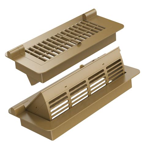 Floor Register Deflectors 2 Pack, Heat Air Vent Deflectors for Home ...