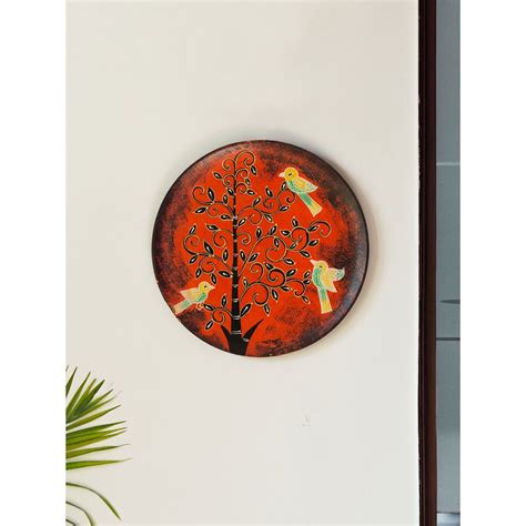 Buy ExclusiveLane Wall Décor Hanging In Recycled Wood (11 Inch, Hand ...